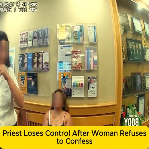 Priest Loses Control After Woman Refuses to Confess | Officer and Law