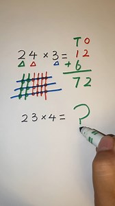 Multiplication is easy #multiplication #multiply | Math Tricks
