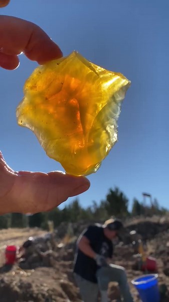 1.3K views · 332 reactions | One of today’s finds at our Opal Queen Mine. Oregon fire opal mined by Outlaw Rocks. | Outlaw Rocks | Facebook