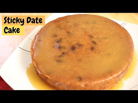 Sticky Date Cake with Caramel | Mallika Joseph Food Tube