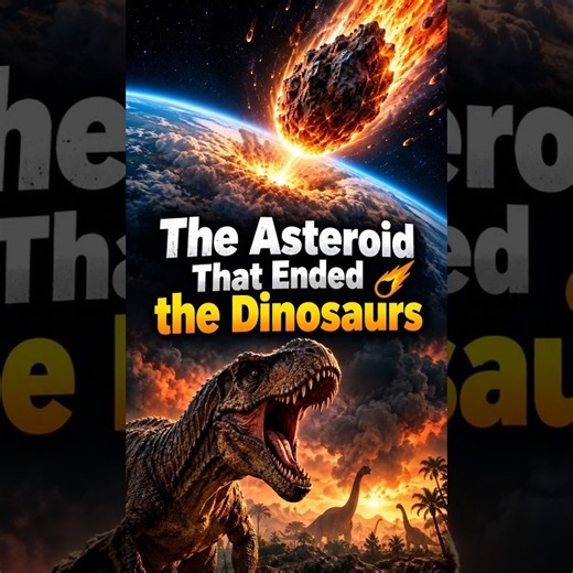 The Asteroid That Ended the Dinosaurs ☄️