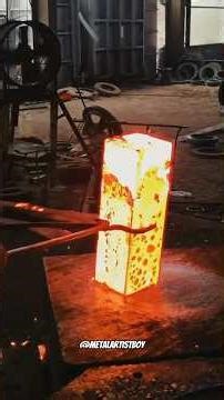 iron manufacturing process #blacksmith #metal #artist #handmade #iron #shorts