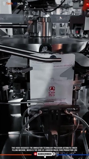 Innovation Automatic Snack Filling: High-Speed Technology Precision Dosing Machine #tech
