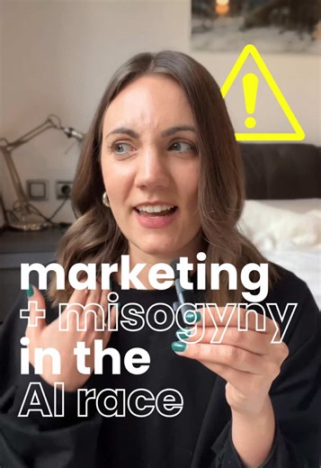This is seriously playing on my mind… In the AI race companies like Grok and Higgsfield are turning to misogynistic, harmful marketing tactics to gain traction. AI companies are racing to become the next tech giant and we need to ensure the one that makes it has equality at its core. Higgsfield is one of the fastest growing AI video tools, gaining investment and industry accolades. But their marketing represents a scary reality. AI in the hands of the wrong people could lead to societal regressi
