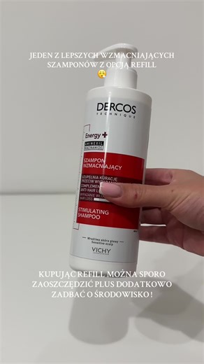 Zwracacie uwagę czy dany produkt ma możliwość uzupełniania? Korzyści —> można zaoszczędzić i zadbać o środowisko ! ❤️@Vichy Laboratoires @vichylaboratoires #haircare #skincare #mevshairloss #współpracareklamowabcl @beautycolab_pl #beautycolab@Beauty coLAB [współpraca]
