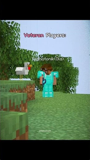 Minecraft New vs Veteran Herobrine Seed Moment