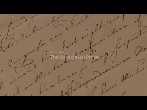 See the first copy of US Declaration of Independence to reach Britain