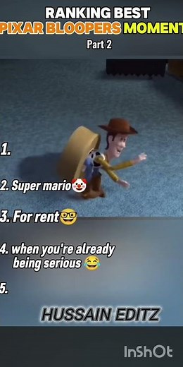 best pixar bloopers