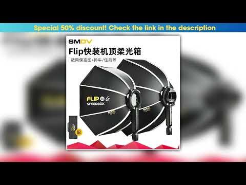 SMDV Flip 20 24 28 Quick Release Flash Softbox for AD100PRO V860II AD200 Godox Parabolic Softbox