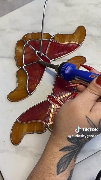 Atlas Moths: Stunning Stained Glass Art Technique