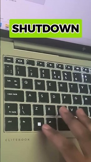 Shutdown shortcut keys | #computer #PC #tricks #techtips #viral