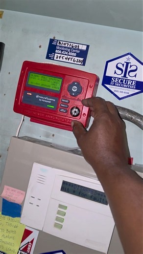 Testing the building fire alarm system #testing #firealarm #safety