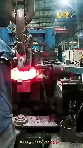 Manual chain link making - Manufacturing process