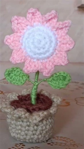 flower pot tutorial coming soon 🌸#viral #crochet #shorts #love #tutorial #foryou #begginers #trend