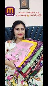 meesho చాలా కొత్తగా వచ్చిన trending 🔥 designer gowns collection 😍🔥@meesho app#viral short
