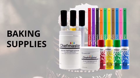 Chefmaster - Natural Liqua-Gel Food Coloring Kit - Natural Gel Food Coloring - 8 Count Pack - Plant-Based Ingredients, Naturally Vibrant Colors, Blends Easily - Made in the USA