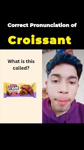 Croissant 🥐 Pronunciation❓-----#criossant #prashant #viral #pronunciation #foodie #food #englishteacher #gauravmotivegroom | Gaurav Motivegroom