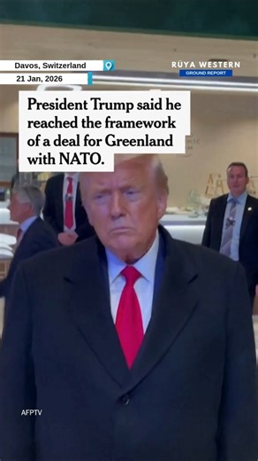 Trump reaches Framework Greenland Deal