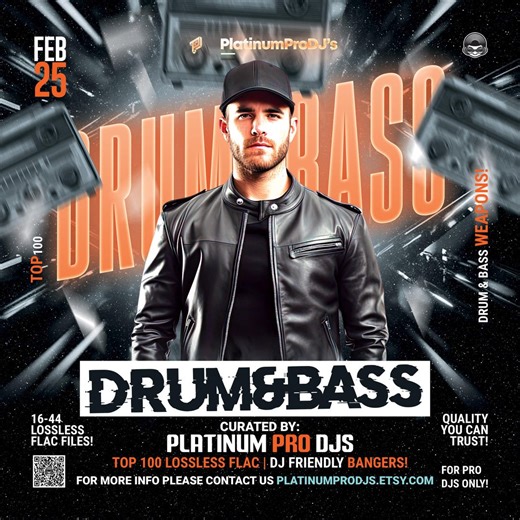 D N B ∙ T O P ∙ 1 0 0 Performance Music Pack Feb 2025 by Platinumprodjs • 100 Lossless FLAC Tracks • High-speed Library • PPD-DNB100-FEB - Etsy UK