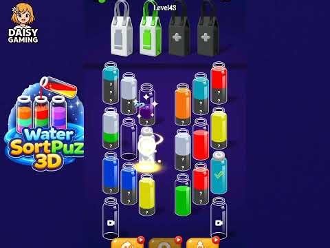 Water SortPuz 3D Level 43 Walkthrough