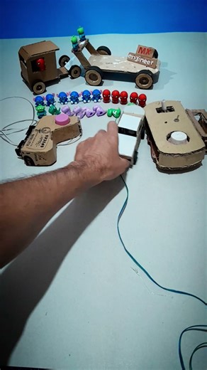 how to make remote control car with cardboard
