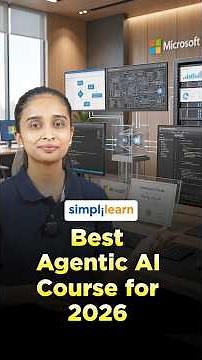 Best Agentic AI Course 2026 | Agentic AI Course with Microsoft Certification | #Shorts |#Simplilearn