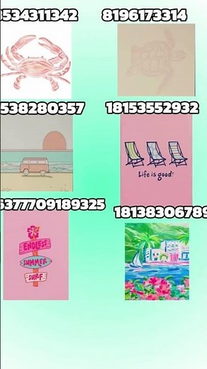 Berry avenue picture codes
