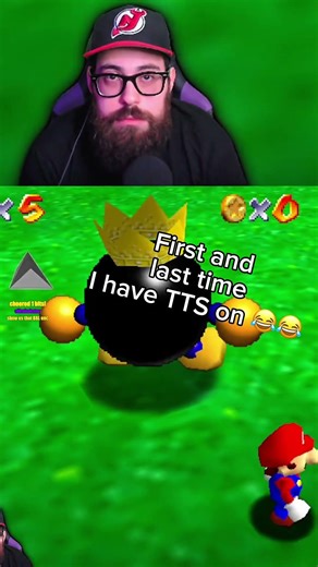 Brother, HUH??? #shorts #gaming #supermario64 #streamer #streamclips #wtfmoment #funny #comedy #tts