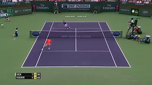 34K views · 2.4K reactions | Watch this: Brilliant Tennis IQ! Roger Federer breaks at the start of the second after a brilliant rally. Watch the BNP Paribas Open live here: tnn.is/Live | Tennis TV | Facebook