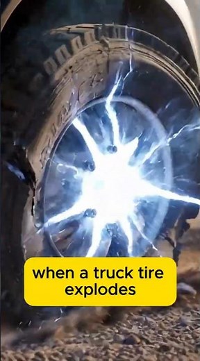 What Happens When a Semi-Truck Tire Explodes at Highway Speed?