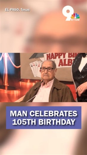 Bienvivir Senior Health celebrated Albino Camarillo's 105th birthday with a Las Vegas themed party. MORE: https://www.ktsm.com/local/el-paso-news/el-paso-senior-turns-105-with-grand-celebration-at-bienvivir/?utm_medium=social&utm_source=facebook_KTSM_9_News | KTSM 9 News