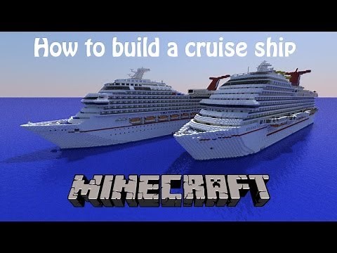How to build a cruise ship in Minecraft! Part 10- Finishing the engine room!
