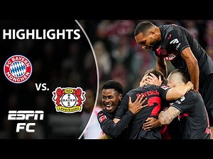 😱 TITLE SHOWDOWN SHUT OUT! 😱 Bayer Leverkusen vs. Bayern Munich | Bundesliga Highlights | ESPN FC