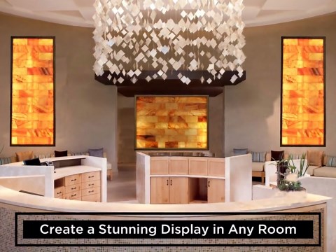 Himalayan Salt Wall Panel System – With LED Backlights, Made in USA - Etsy