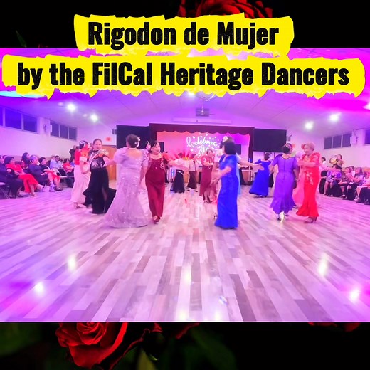 The FilCal Heritage Dancers performing a traditional Filipino dance showcasing elegance and grace @ MHGH -FilCal 4th Anniversary 💃 #rigodondnujerdance #performance #anniversarycelebration2025 #ContentMonetization | Ritz Rosado ED