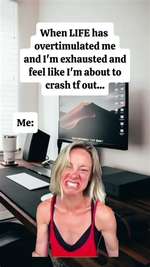 When You’re So Overstimulated You’re About to Crash Out 😭🤣