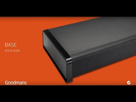Goodmans BASE All in One Sound System - Setup Guide