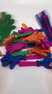 Give yourself a round of applause! These nifty hand clappers provide quick and easy entertainment and are perfect for team sports events to show your support in a unique way. Check them out using the link below! #clappers #noisemakers #fun https://rinovelty.com/75-hand-clappers~p9132 | RI Novelty | Facebook