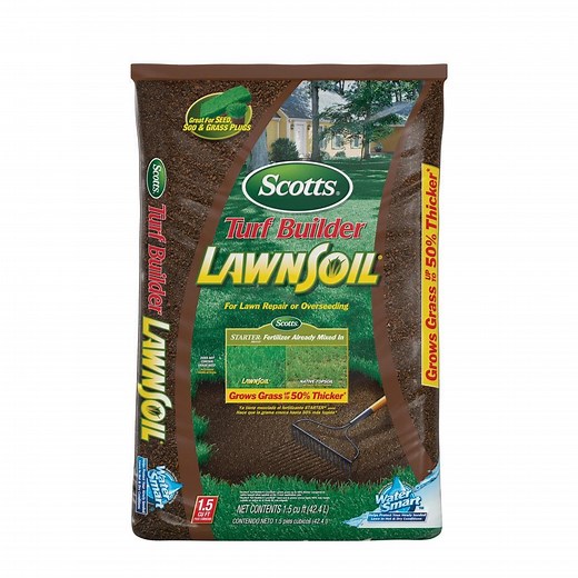 Reviews for Scotts Turf Builder Lawn Soil 1.5 cu. ft. For Lawn Repair or Overseeding, Use to Plant New Grass or Top Dress Soil | Pg 2 - The Home Depot