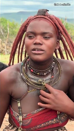 031 - Ancestral Life With the Mutua Community in Angola.#africa #tribus #shortsviral