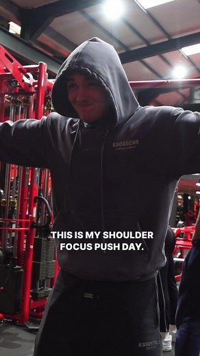 Shoulder focused workout push B