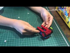 レゴでゴム動力車を作ってみた！