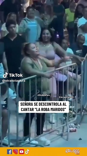 Señora Eufórica Canta 'La Roba Maridos' en la Selva
