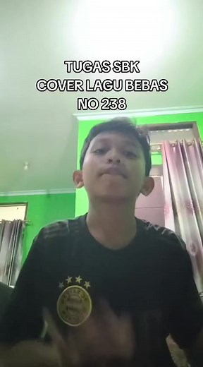 bagus de. . #bebas #tugassbk #cover | Lirik Lagu