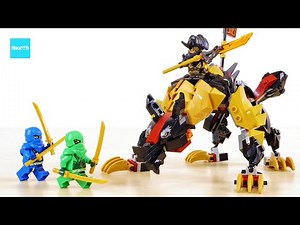 LEGO NINJAGO Imperium Dragon Hunter Hound 71790 Speed build & Review