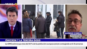 #VÍDEO El inmunólogo Alfredo Corell arroja luz sobre el mayor riesgo de ómicron: "Los anticuerpos..." ➡️El experto ha analizado por qué ómicron está provocando tantos contagios y cuánto dura la inmunidad en aquellos que se han contagiado de manera reciente ➡️https://www.cope.es/n/1742277 | COPE
