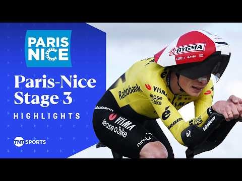 TEAM TIME TRIAL! ⌚ | Men's Elite Stage 3 Paris-Nice 2026 Race Highlights | TNT Sports Cycling