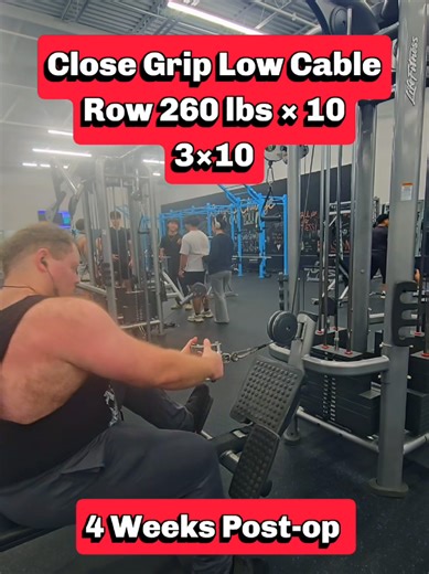 Week 19: Close Grip Low Cable Row Workout