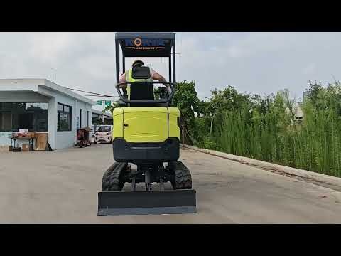 T20 Mini Excavator Operating Tutorial | Start, Drive, Dig and Shut Down