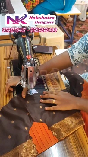 Blouse Pattern Cutting & Stitching | Tailoring Student Practical Class | Nakshatra Designers